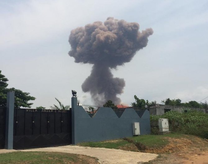 Ekvator Ginesi’nde 4 Patlama: Ölü Ve Yaralılar Var