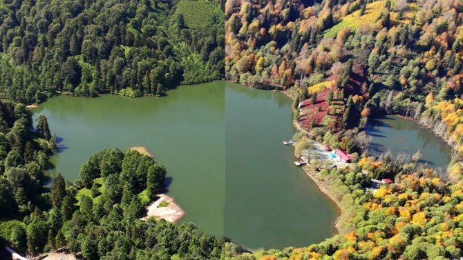 Borçka Karagöl’ün Dört Mevsim Fotoğrafları Büyülüyor