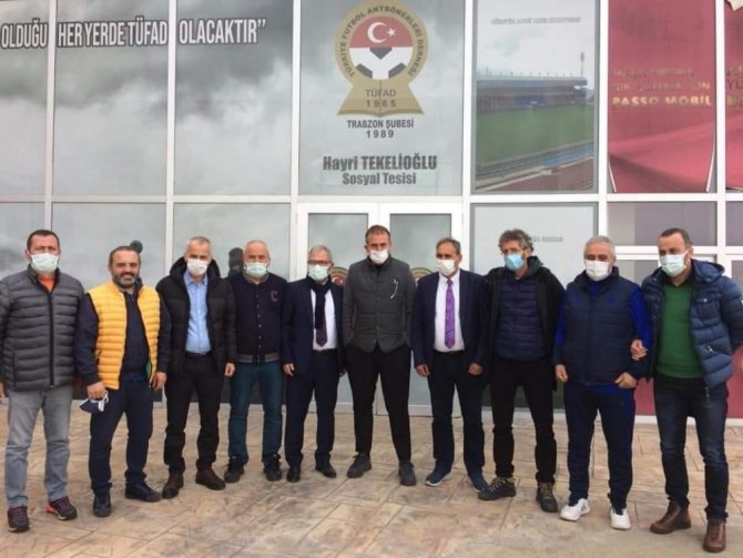 Abdullah Avcı, Tüfad’ı Ziyaret Etti