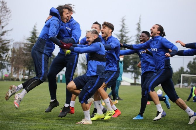 Trabzonspor, Bb Erzurumspor Maçı Hazırlıklarını Sürdürdü