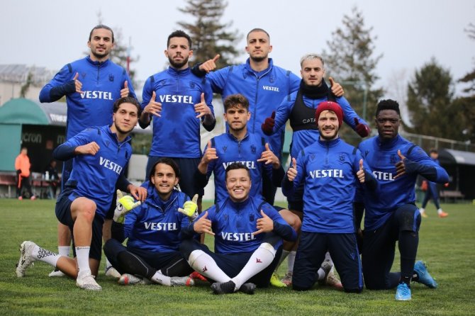 Trabzonspor, Bb Erzurumspor Maçı Hazırlıklarını Sürdürdü
