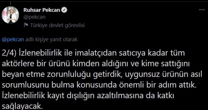Bakan Pekcan: “Ürünlerin Piyasaya Arz Edilmesine İlişkin Pek Çok Önemli Yenilik Getirilmiş Olduk”
