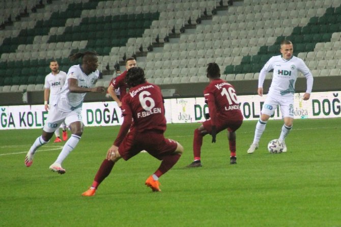 Tff 1. Lig: Giresunspor: 0 - Bandırmaspor: 1 (İlk Yarı Sonucu)