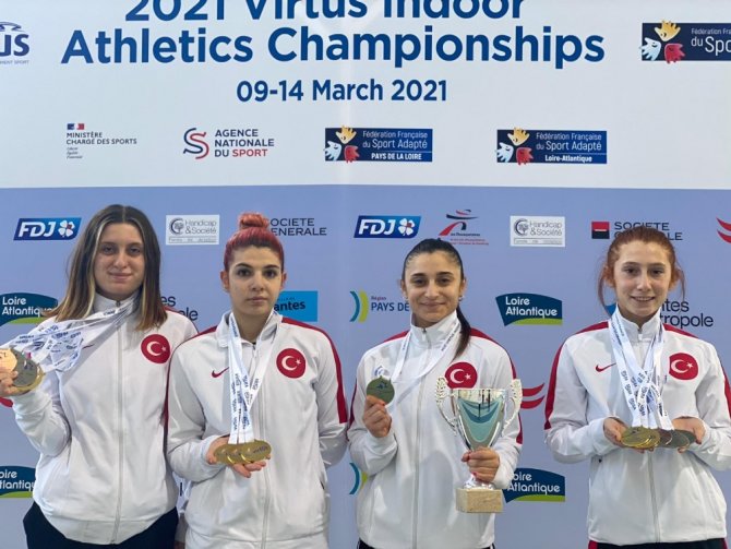 Özel Sporcular Avrupa Şampiyonu