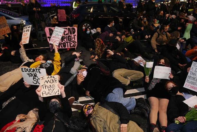 İngiltere’de Sarah Everard Protestoları Devam Ediyor