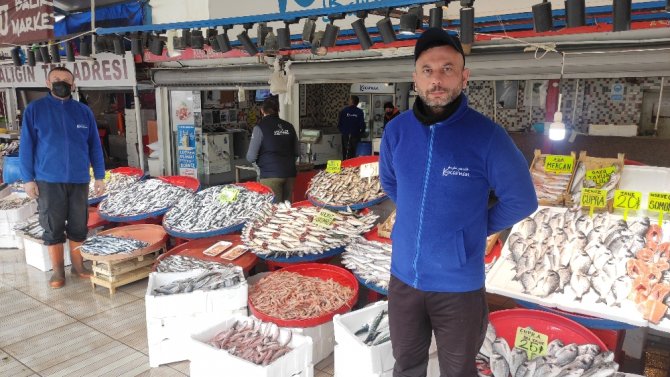 Balık Tezgâhlarında Balık Bolluğu