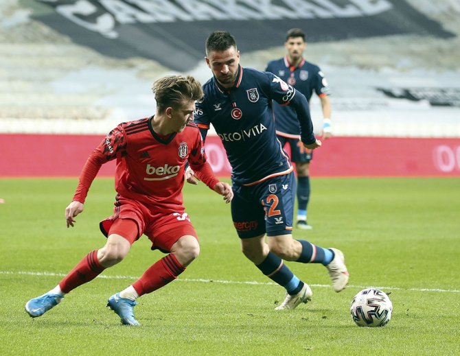 Ziraat Türkiye Kupası: Beşiktaş: 2 - Medipol Başakşehir: 0 (İlk Yarı)