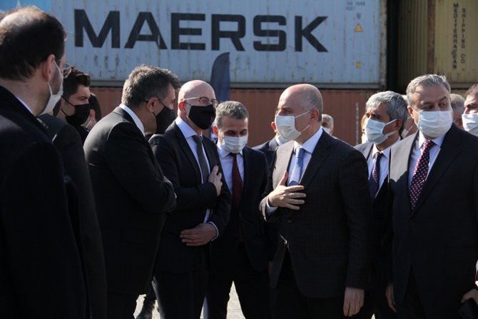 Bakan Karaismailoğlu, Mersin Limanı Genişleme Projesi’nin Temelini Attı