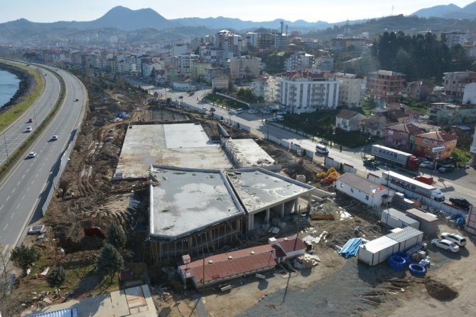 Doğu Karadeniz’in En Uzun Millet Bahçesi’nde Sona Yaklaşıldı