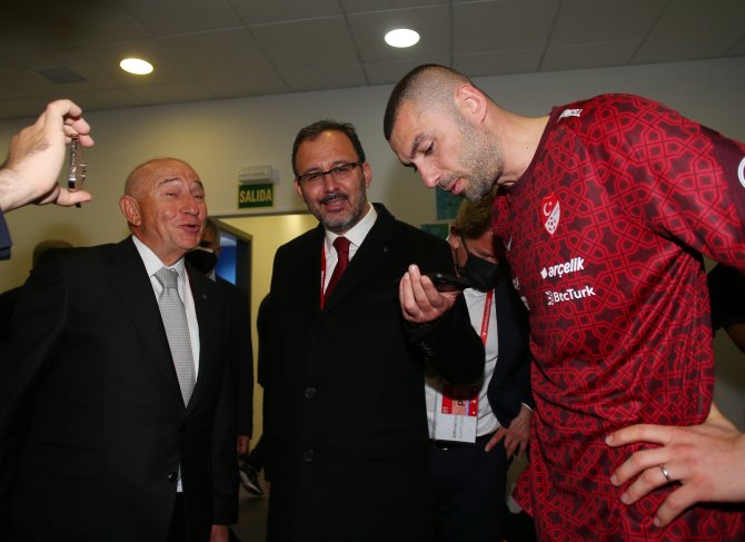 Cumhurbaşkanı Erdoğan’dan A Milli Takım’a Tebrik