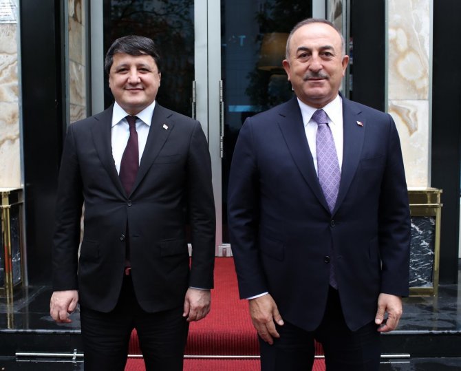 Çavuşoğlu, Tacikistan Temsilciler Meclisi Başkanı Zokirzoda İle Görüştü