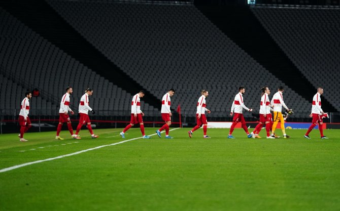 2022 Fıfa Dünya Kupası Avrupa Elemeleri: Türkiye: 2 - Letonya: 1 (İlk Yarı)