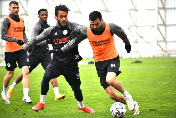 Konyaspor, Bb Erzurumspor Maçı Hazırlıklarını Sürdürdü