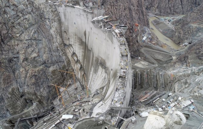 Yusufeli Barajının Son Hali Paylaşıldı