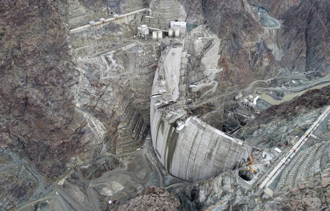 Yusufeli Barajının Son Hali Paylaşıldı