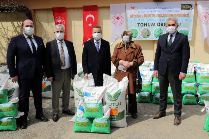 Gümüşhane’de Üreticilere 1,1 Milyon Liralık Tohum Desteği