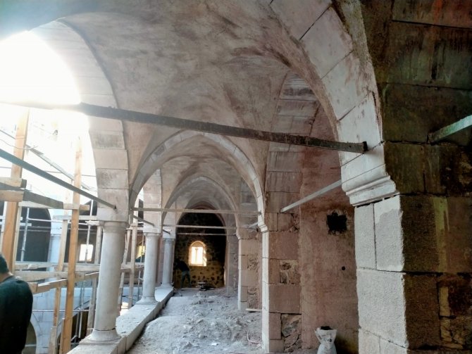 Tarihi Taşhan Restorasyonunda Sona Gelindi