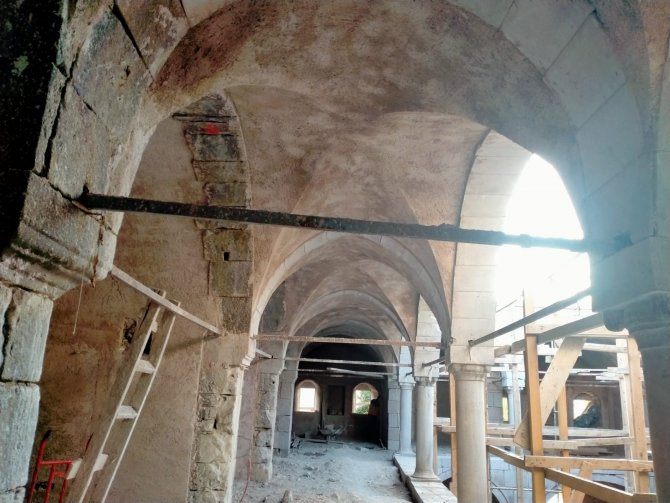 Tarihi Taşhan Restorasyonunda Sona Gelindi