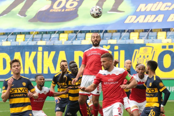 Süper Lig: Mke Ankaragücü: 1 - Fraport Tav Antalyaspor: 0 (Maç Sonucu)
