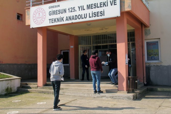 Kırmızı Risk Grubunda Bulunan Giresun’da Sınav Heyecanı