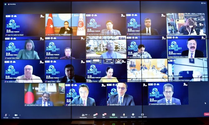 Bakan Pekcan’dan D-8 Ülkeleri Arasında “Ticaret Hacminin Geliştirilmesi” Çağrısı