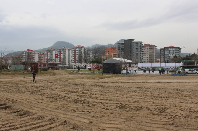 Giresun’da Plajlar Bölgesi Projesinde İlk Kazma Vuruldu