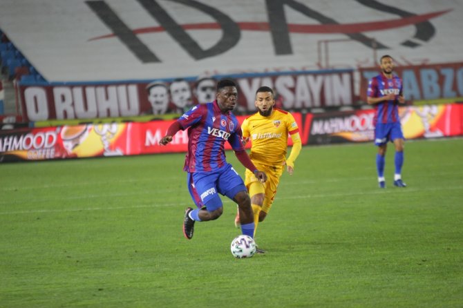 Süper Lig: Trabzonspor: 1 - Hes Kablo Kayserispor: 1 (Maç Sonucu)