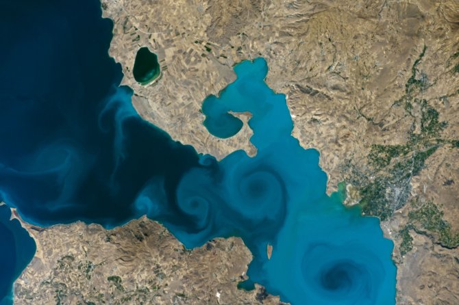 Van Gölü’nün Uzaydan Çekilen Görseli Finalde