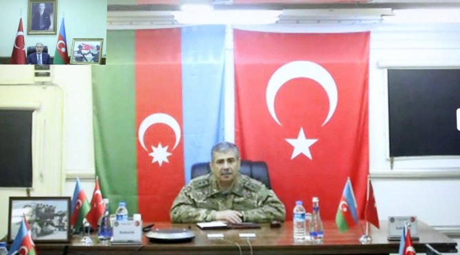 Bakan Akar, Azerbaycan Savunma Bakanı Hasanov İle Görüştü