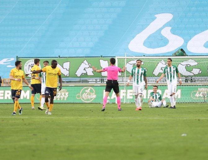 Süper Lig: Konyaspor: 1 - Mke Ankaragücü: 1