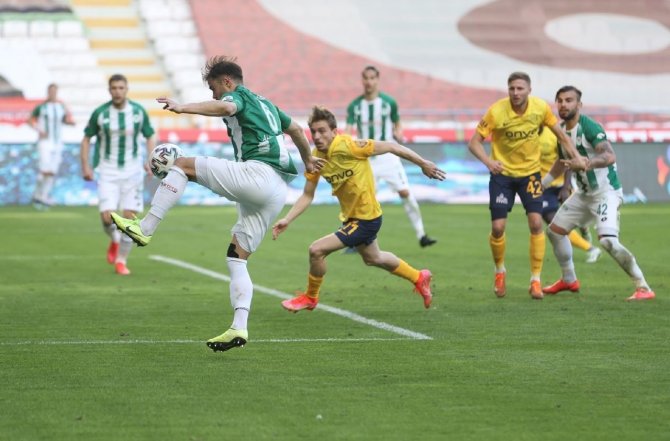 Süper Lig: Konyaspor: 1 - Mke Ankaragücü: 1