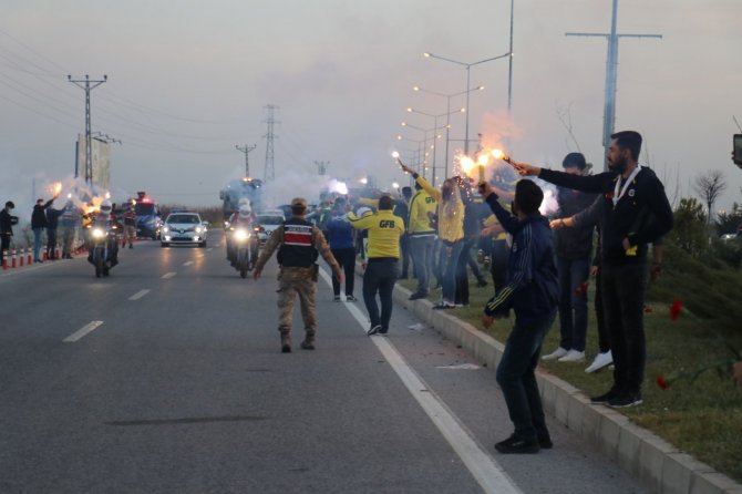 Fenerbahçe’ye Malatya’da Coşkulu Karşılama