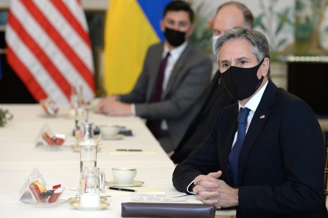 Ukrayna Dışişleri Bakanı Kuleba, Abd’li Mevkidaşı Blinken İle Görüştü