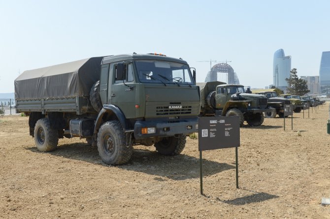Ermenistan Ordusundan Ele Geçirilen Askeri Araçlar Askeri Ganimet Parkı’nda Sergileniyor