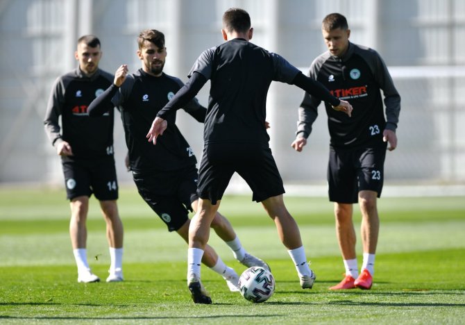Konyaspor, Kayserispor Maçı Hazırlıklarını Tamamladı