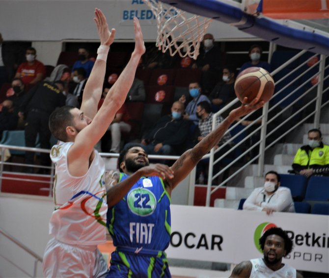 Basketbol Süper Ligi: Aliağa Petkim: 62 - Tofaş: 83