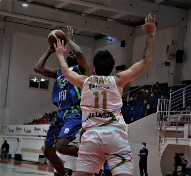 Basketbol Süper Ligi: Aliağa Petkim: 62 - Tofaş: 83