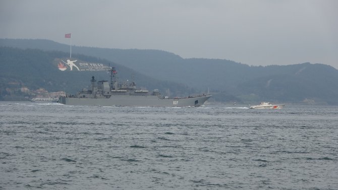 Rusya Gemilerini Karadeniz’e Çekiyor...iki Savaş Gemisi Çanakkale’den Geçti