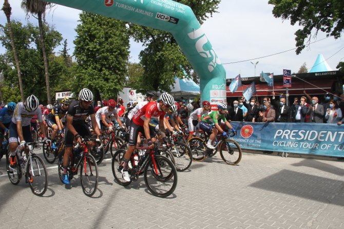 56. Cumhurbaşkanlığı Bisiklet Turu Fethiye-marmaris Etabı Başladı