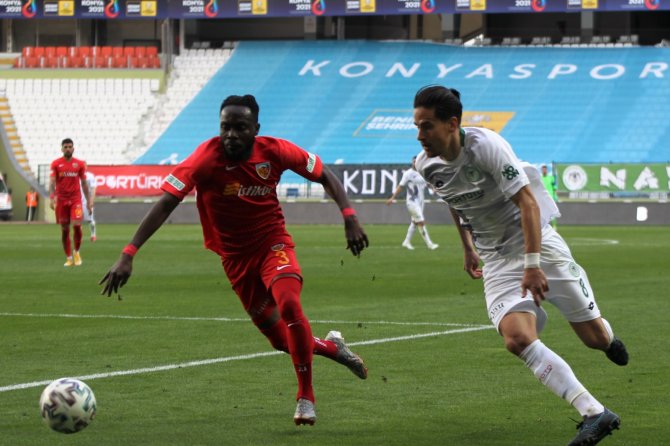 Süper Lig: Konyaspor: 0 - Kayserispor: 0 (Maç Sonucu)