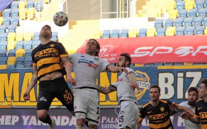 Süper Lig: Mke Ankaragücü: 1 - Denizlispor: 1 (Maç Sonucu)