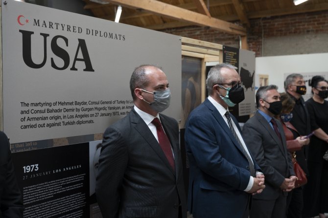 24 Nisan’da Los Angeles’ta ’Şehit Diplomatlar Sergisi’ Açıldı