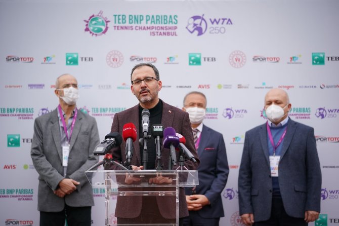Bakan Kasapoğlu: “İstanbul Tenis Merkezi Dünyanın Önemli Merkezlerinden Biri”