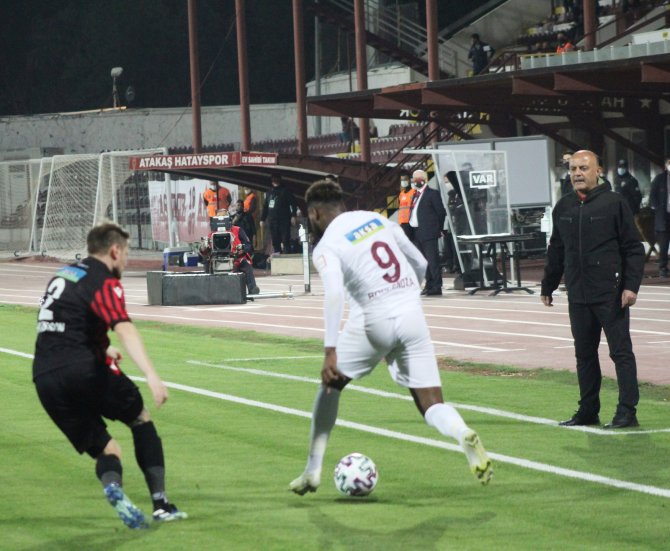 Süper Lig: A. Hatayspor: 1 - Gençlerbirliği: 0 (İlk Yarı)