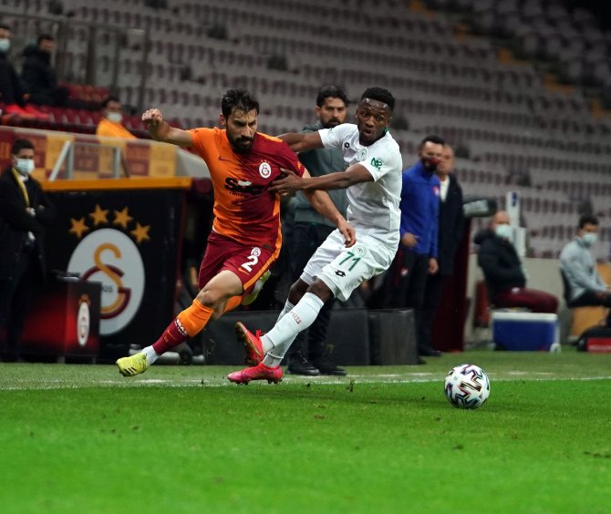 Süper Lig: Galatasaray: 0 - Konyaspor: 0 (İlk Yarı)