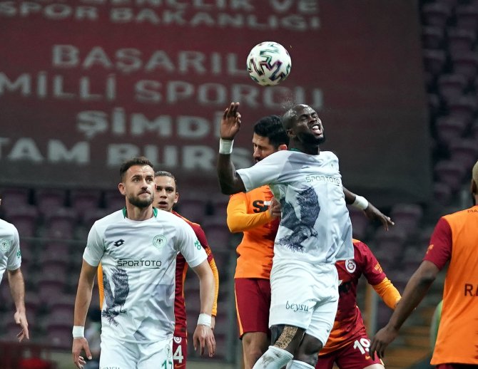 Süper Lig: Galatasaray: 1 - Konyaspor: 0 (Maç Sonucu)
