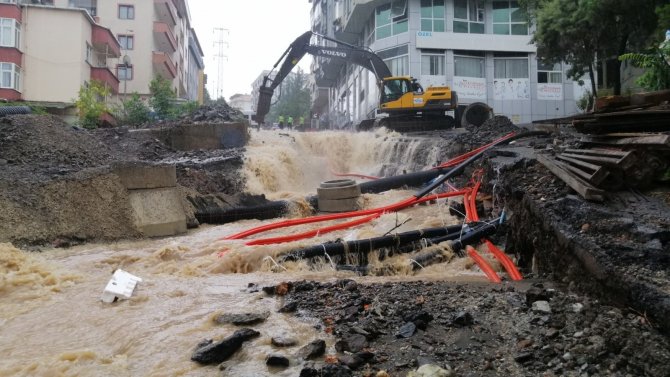 Trabzon’da Artık Her Yağmurda Bu Manzara Yaşanmayacak