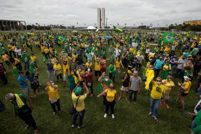 Brezilya’da Bolsonaro Destekçileri Sokağa İndi