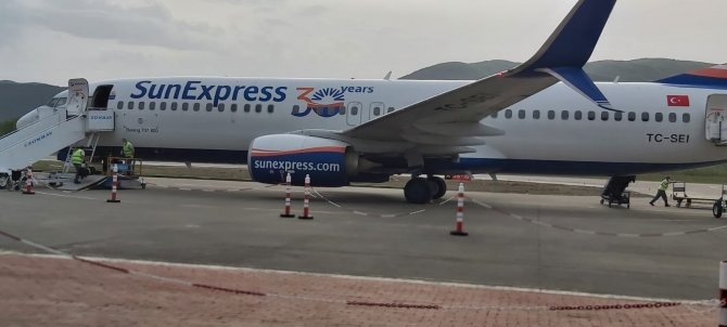 Zonguldak Havaalanı’nın İlk Yolcu Uçağı Almanya’ya Uçtu
