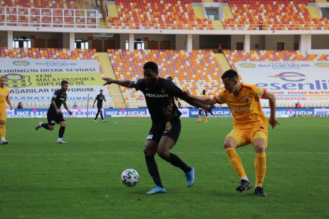 Süper Lig: Yeni Malatyaspor: 1 - Kayserispor: 1 (Maç Sonucu)